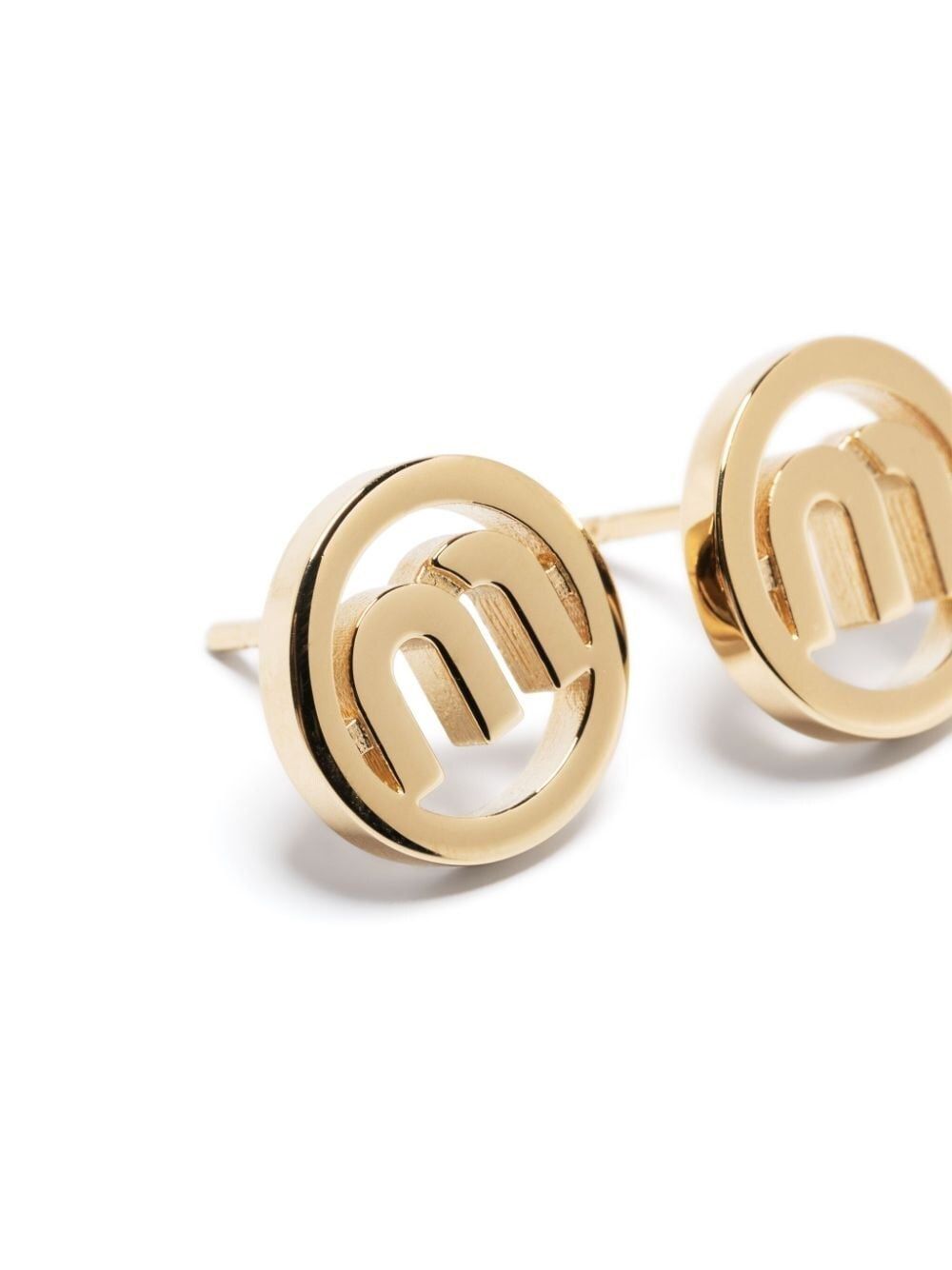 累積売上総額第1位!MIUMIU ★ピアス┃5JO377_2B6T ◯関税負担なし ミュウミュウ 「m」ピアス (MiuMiu/ピアス