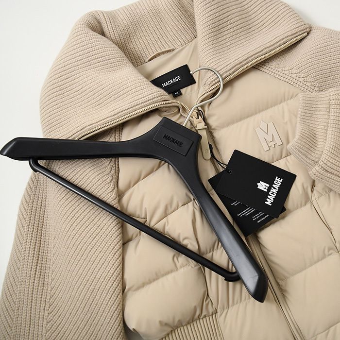 【国内即発】MACKAGE FOXY リブニット ダウンジャケット 国内即発】MACKAGE FOXY リブニット ダウンジャケット (Mackage