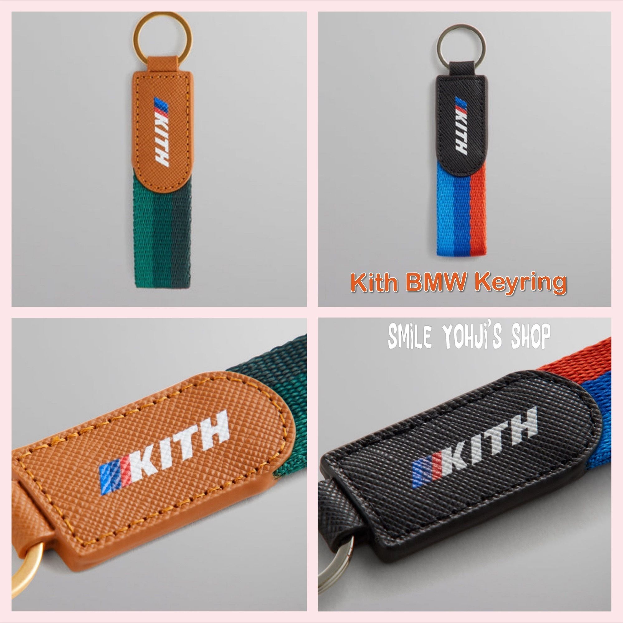 ☆24AW 最新作☆Kith BMW Keyring (KITH NYC/キーケース
