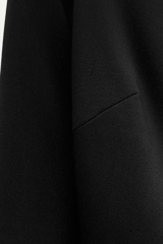 ZARA】ドレープ オープンバック ワンピース 2180/303/800 (ZARA