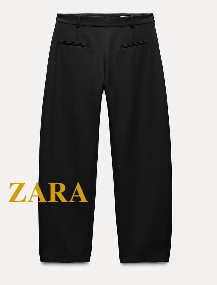 ☆ドイツ発*ZARA*新作*バックトゥフロントワイドレッグパンツ
