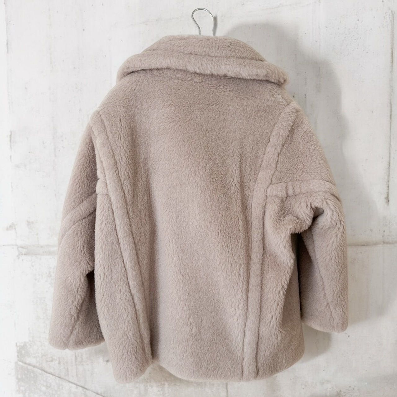 【Max Mara】Cuba テディベア アイコン アルパカウール混 コート MAXMARA テディベアアイコンアルパカとウール コート CUBA (Max