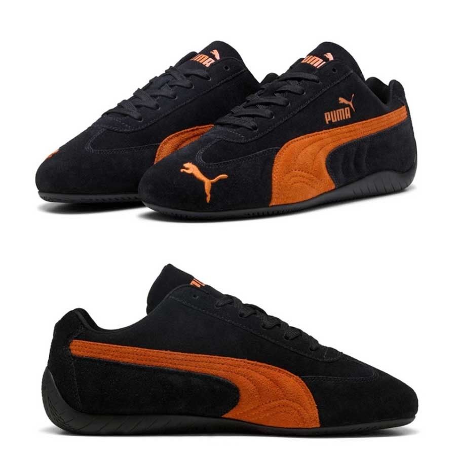 24AW新作カラー【PUMA】SPEED CAT OG Black Orange★男女兼用 再入荷商品 24AW新作カラー【PUMA】SPEED Orange☆男女兼用
