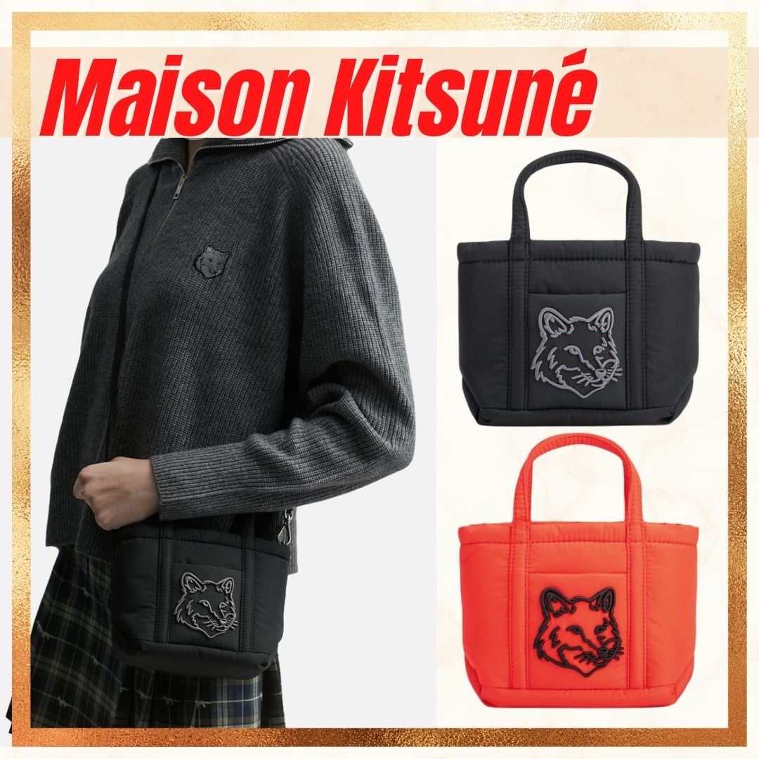 FOX HEAD TOTE BAG（トートバッグ）｜Maison Kitsune（メゾン
