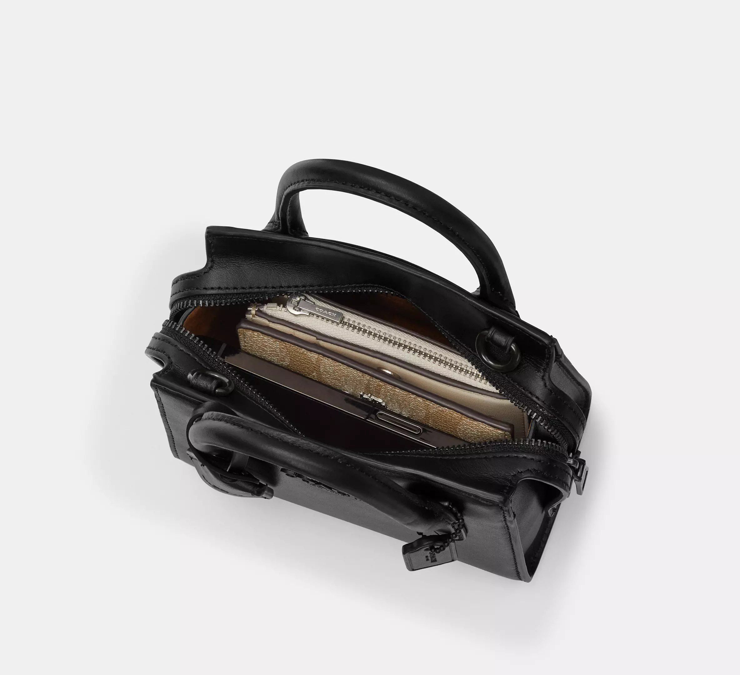 【COACH】ボウプリント♪ アンドレア 2WAY キャリ―オール CAA77 COACH】ボウプリント♪ アンドレア 2WAY キャリ―オール CAA77