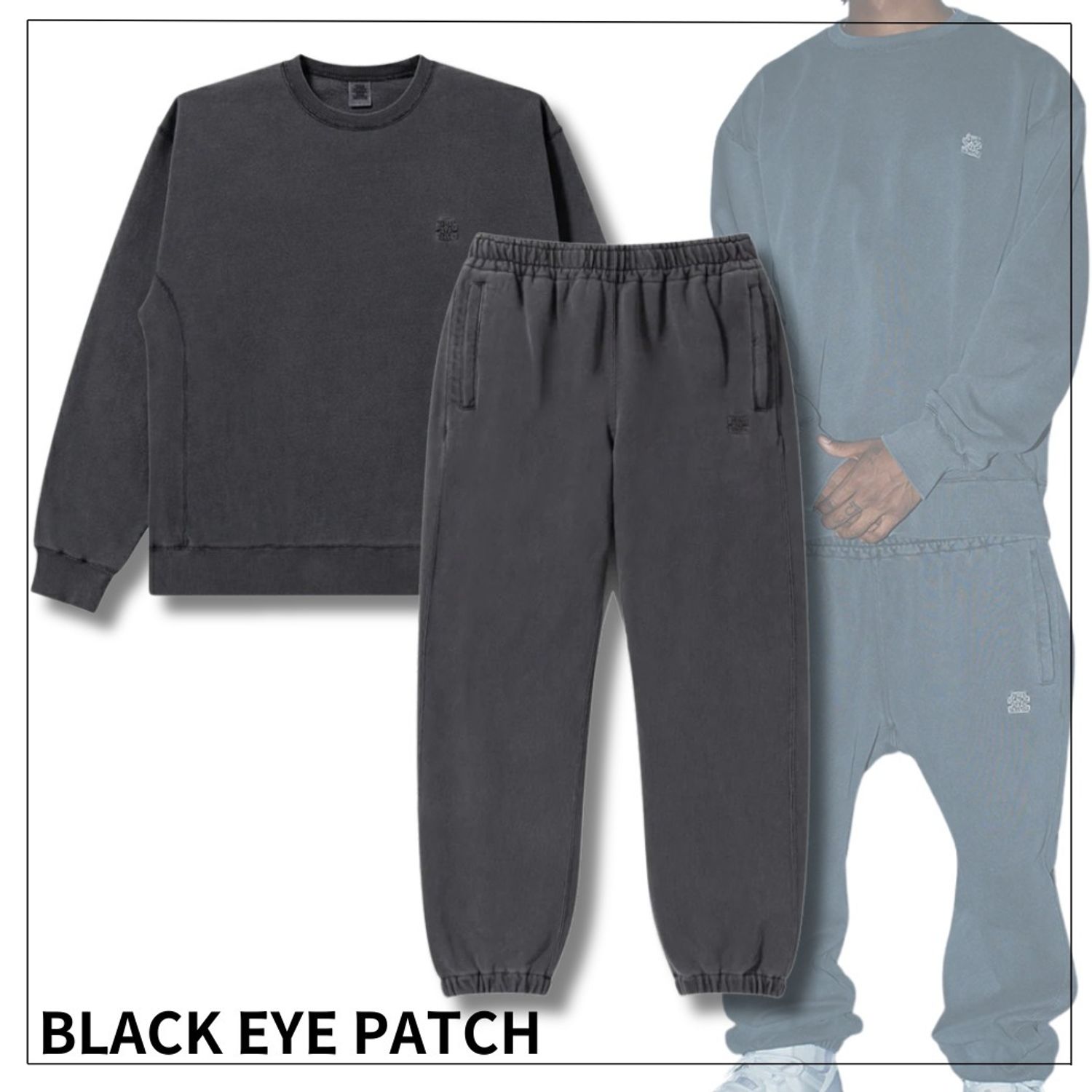 上下セットアップ】BLACK EYE PATCH スウェット / パンツ 