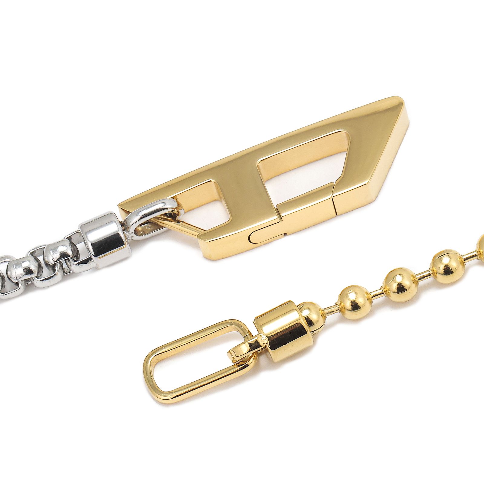 DIESEL ディーゼル 2連 チェーン ブレスレット DX1570 DX1570931