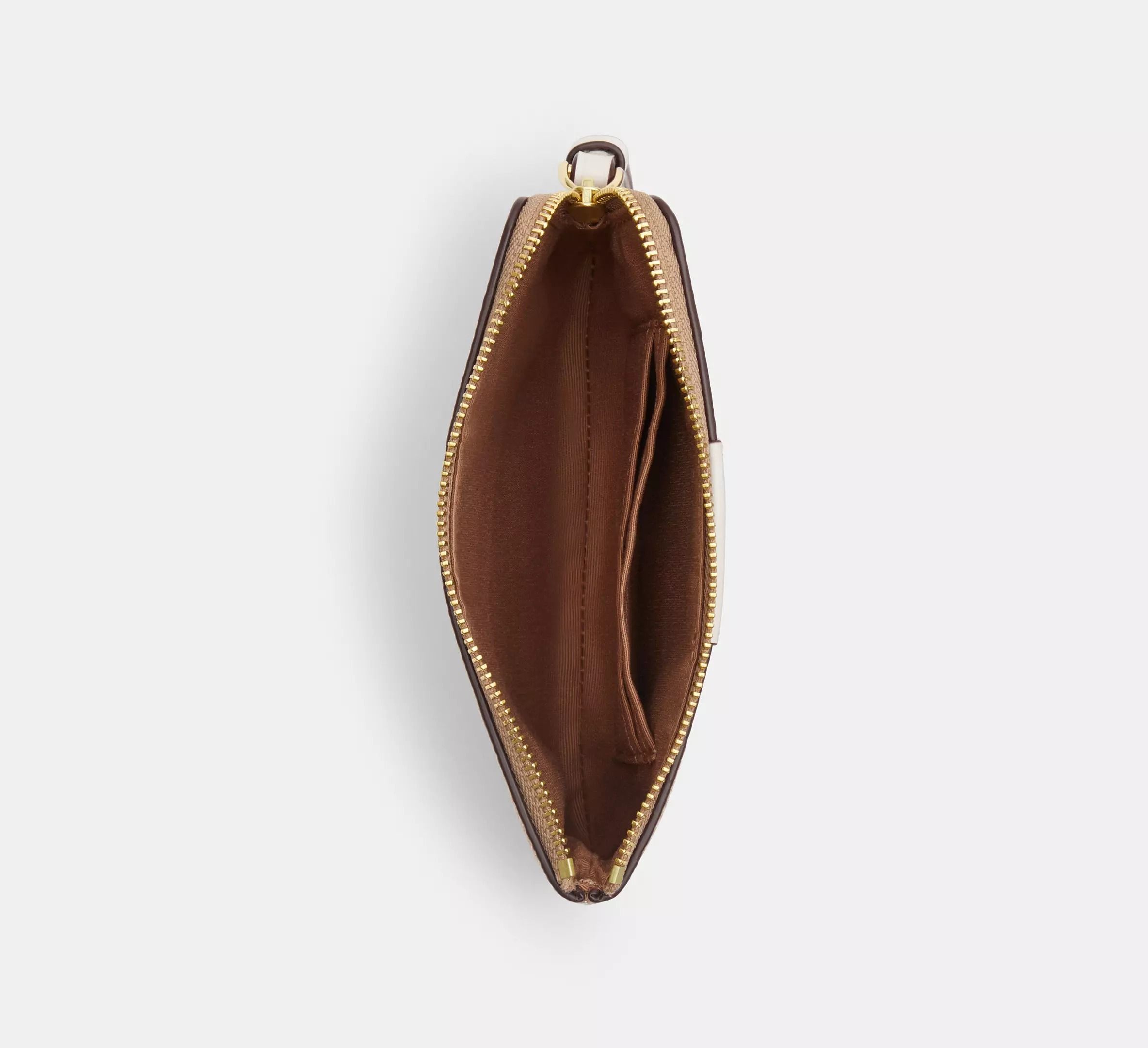 正規品♡ コーチ COACH ポーチ ストラップ付 ジップ ストライプ