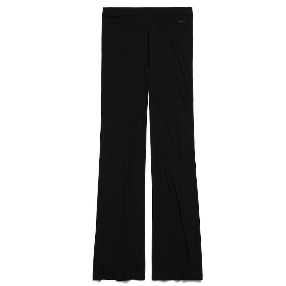 関税送料込 BALENCIAGA ブラック パンツ With Elastic Waist 関込・国内発送】BALENCIAGA ブラックデニム Cargo パンツ