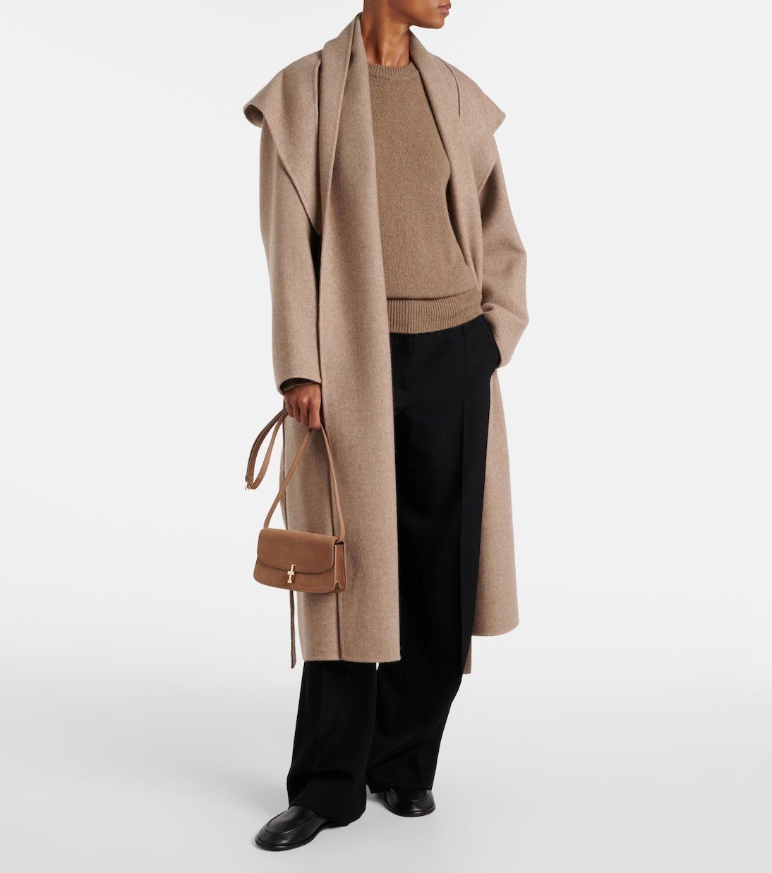 THE ROW】E/W ソフィア レザー ショルダーバッグ (The Row