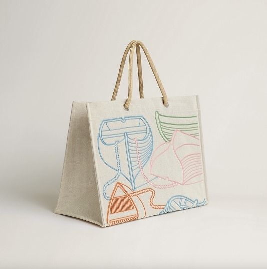 デザインがおしゃれ♪】HERMES トートバッグ (HERMES/トート