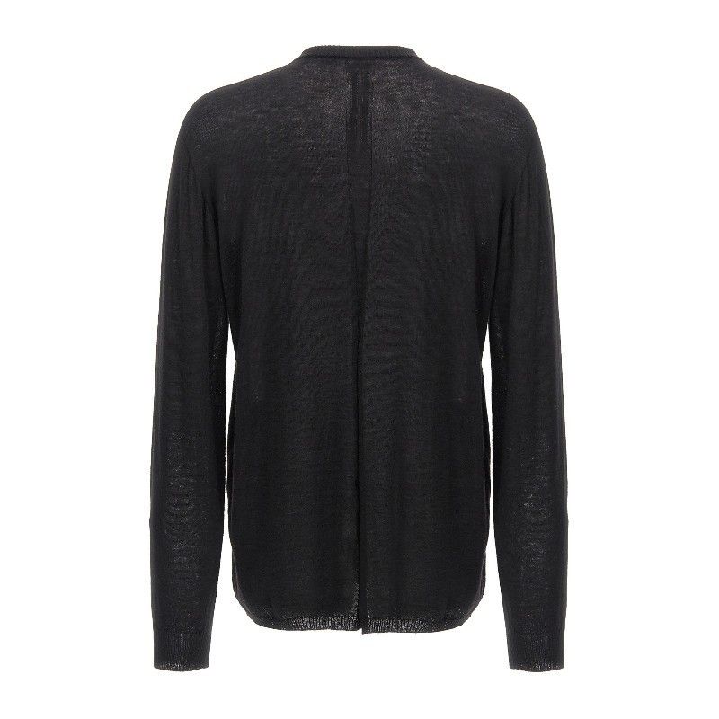 RICK OWENS SS25 'Oversized level' sweater (RU01E5627M 09