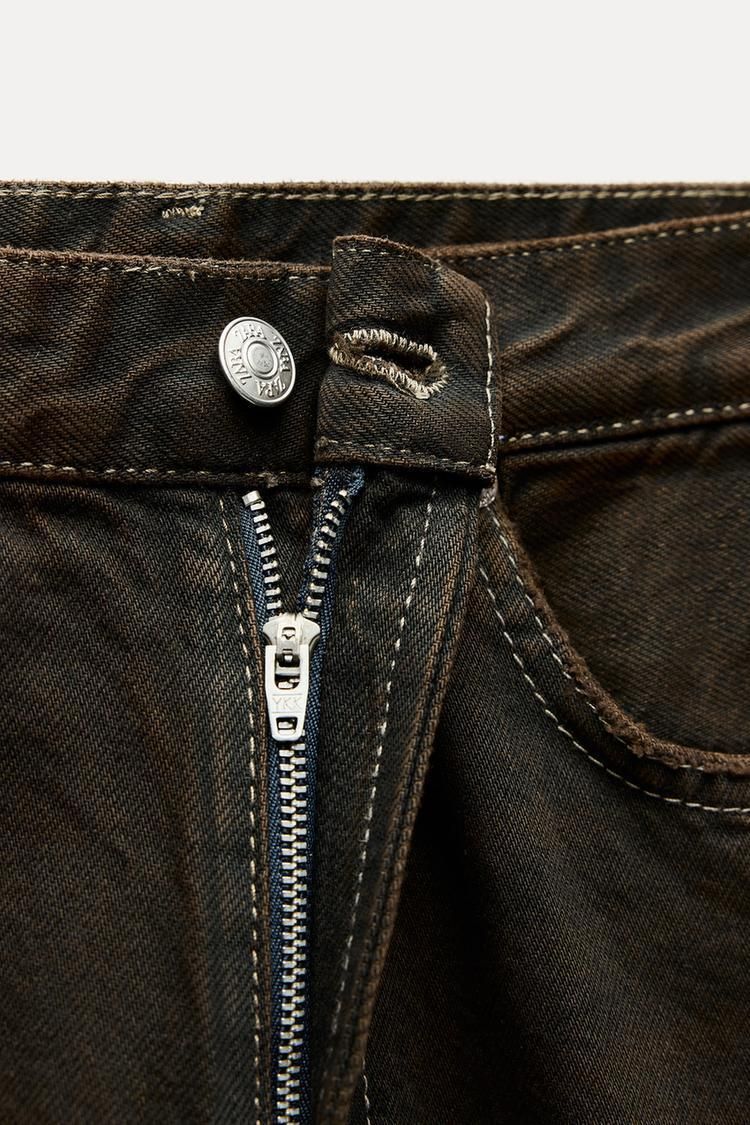 ZARA TRF ハイウエストワイドレッグジーンズ 6045/522 ZARA TRF ハイウエストワイドレッグジーンズ 6045/522 (ZARA