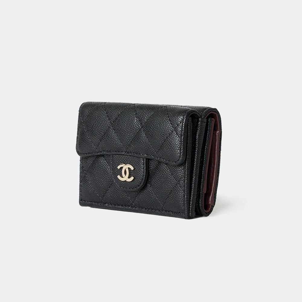 CHANEL 三つ折り財布 AP0230 Y33352 キルティングレザー CHANEL シャネル 三つ折り財布 AP0230 B10583 Y33352 Y04059