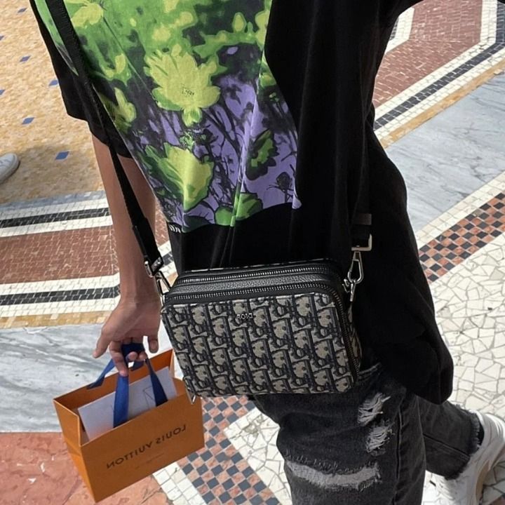 大人気♪【 Dior 】Dior オブリークジャカード ショルダーバッグ 大人気♪】ディオール オブリークジャカード ショルダーバッグ