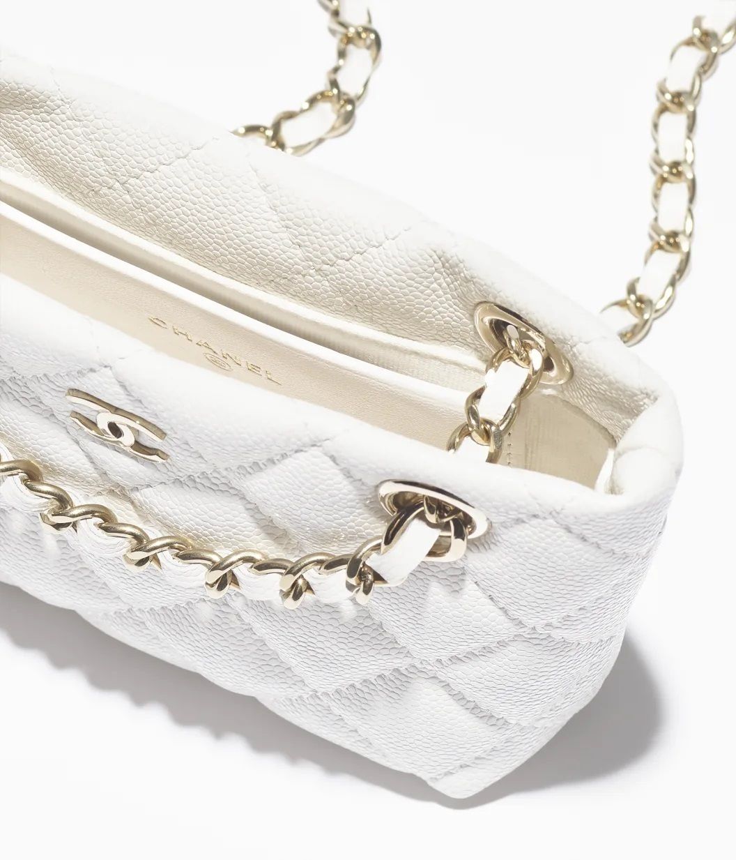 25C【関税なし】CHANEL クラシック チェーンクラッチ ミニ 白黒 25C【関税なし】CHANEL クラシック チェーンクラッチ ミニ 白黒
