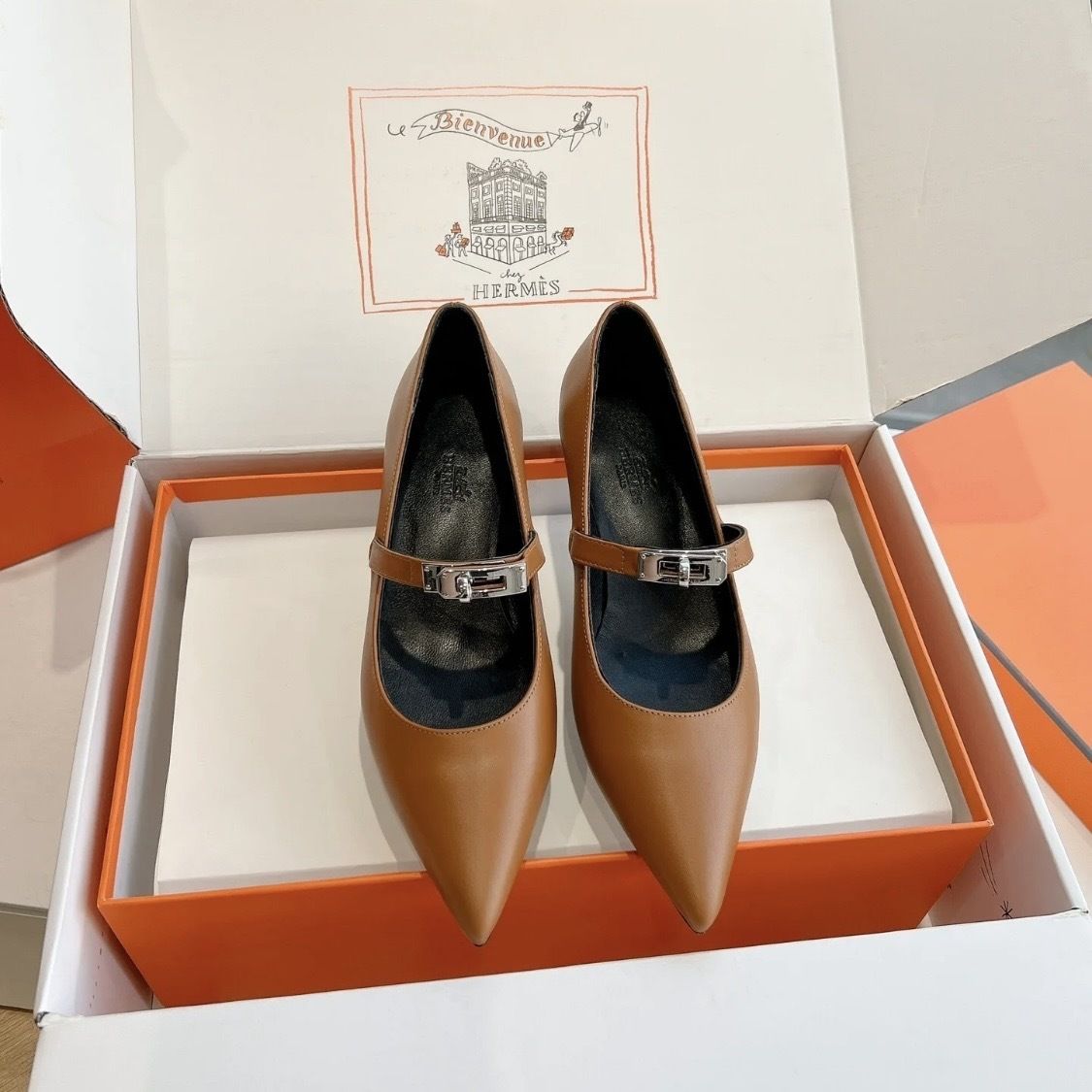 エレガント＊上品【HERMES】Kiara 40 pump (HERMES/パンプス