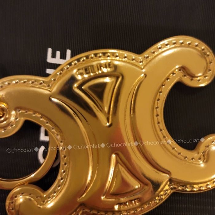 【関税込・国内発送】CELINE トリオンフ チェーンチャーム チャーム CELINE Triomphe(セリーヌ トリオンフ) レディース