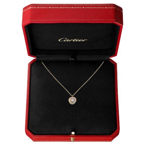 Cartier トリニティネックレス ブリリアントカット ダイヤモンド Cartier トリニティネックレス ブリリアントカット ダイヤモンド