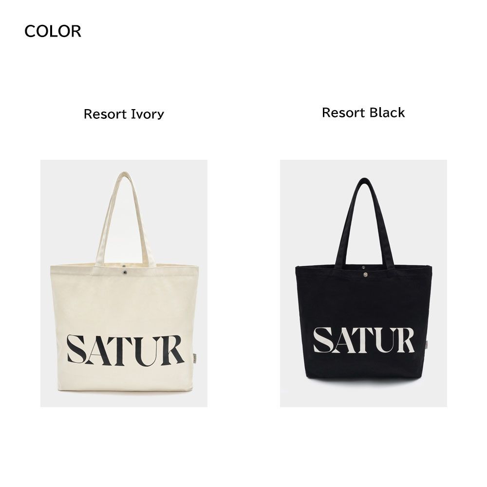 SATUR]Organic キャンバス バッグ☆新作・24SS☆人気☆ (SATUR