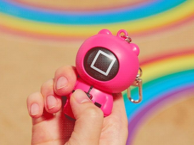 SquidGame x Kakao Friends] イカゲーム Keyring Ryan/Chunsik