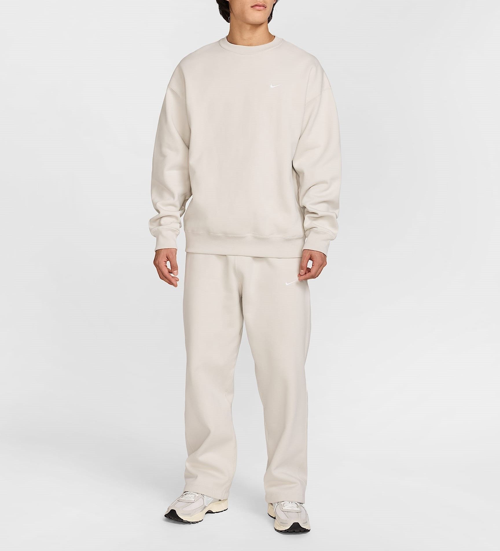 ☆NIKE☆NSW SWOOSH OPEN HEM フリースパンツ☆追跡可 (Nike