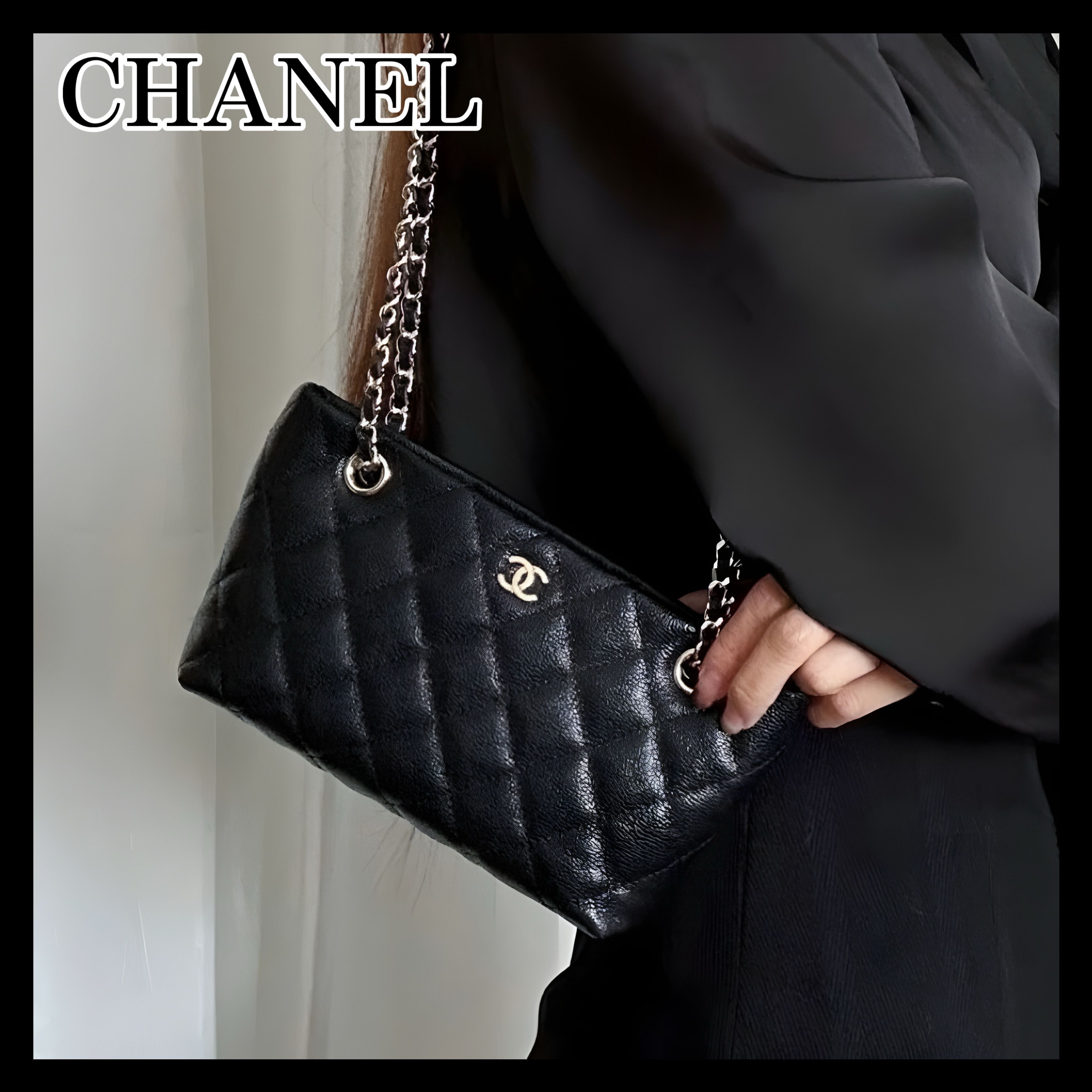 【小ぶり★おしゃれ】CHANEL 25c ショルダーバッグ 使いやすいサイズ感♪》25C限定☆CHANEL ショルダーバッグ