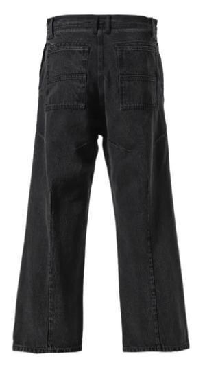 FILTH フィルス FW24 FRONT ZIP BAGGY DENIM / VINTAGE IND - NUBIAN