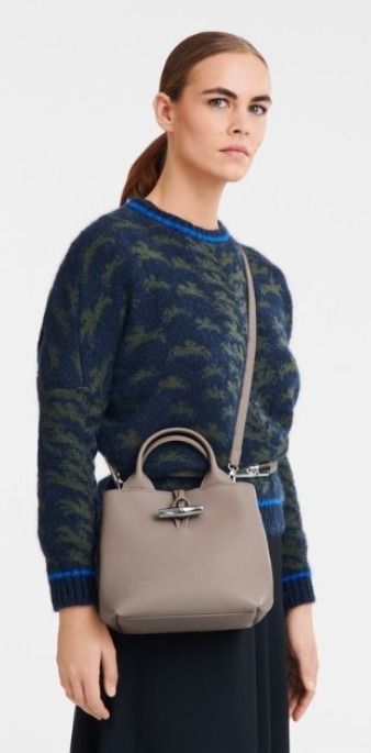 関税・送料込み【Longchamp】ル ロゾ S トップハンドルバッグ ル ロゾ S トップハンドルバッグ ブラック - レザー | ロンシャン JP