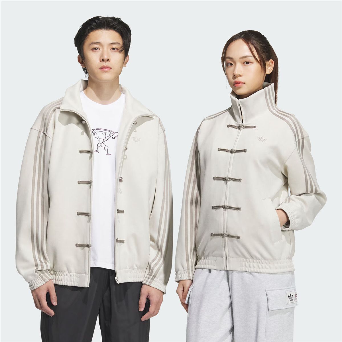 adidas☆巳年の新年中国風 ジャケット ユニセックス AD66