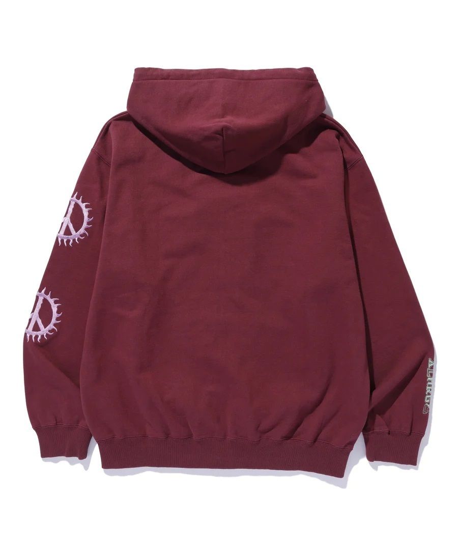 大人気 XLARGE CAMPUS ZIP UP HOODED SWEATSHIRT インパクト大 CAMPUS ZIP UP HOODED SWEATSHIRT（パーカー）｜XLARGE