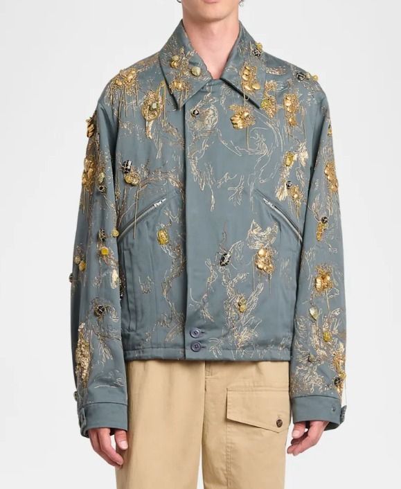 洗練された【Dries Van Noten】Velen ヴェレン ジャケット 25SS