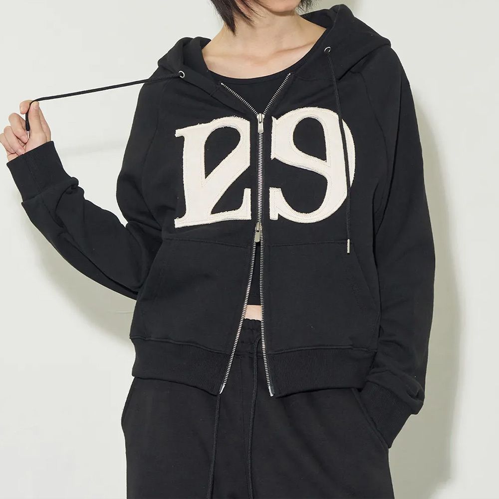 ☆ILLIGO☆129 Logo Patch Hood Zip-Up☆ (ILLIGO/パーカー