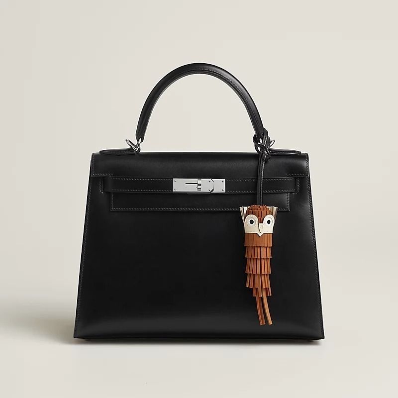 HERMES バッグチャーム フクロウ Noir 新作！】可愛すぎる！エルメスの新作チャーム フクロウ！ | 世界