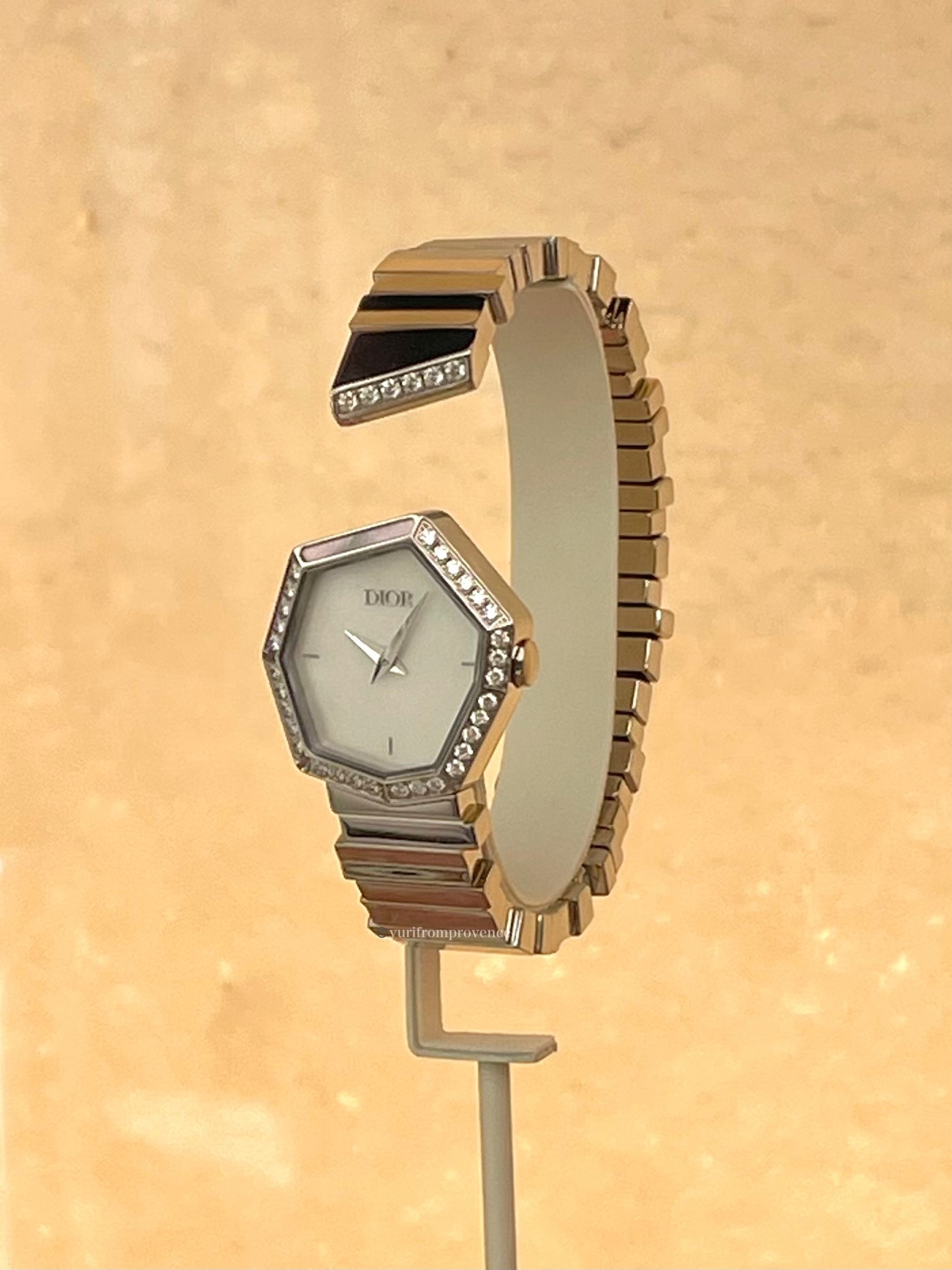 激安 !Dior VIII 18K金/ダイヤモンド/マザーオブパール自動巻き