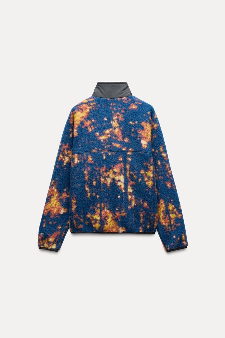 ZARA ウール混フリースジャケット X AND WANDER 0518/045 ZARA ウール混フリースジャケット X AND WANDER 0518/045 (ZARA