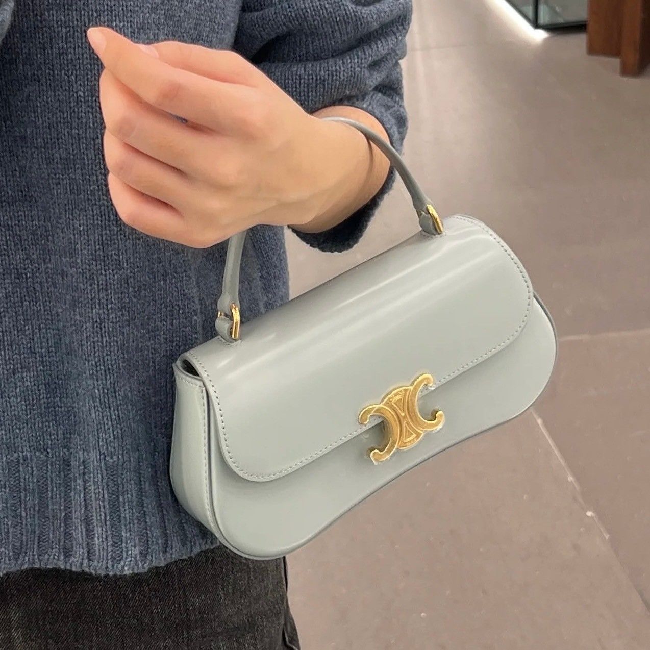 綺麗なアイスブルー♡】ティーン CELINE ローラ (CELINE