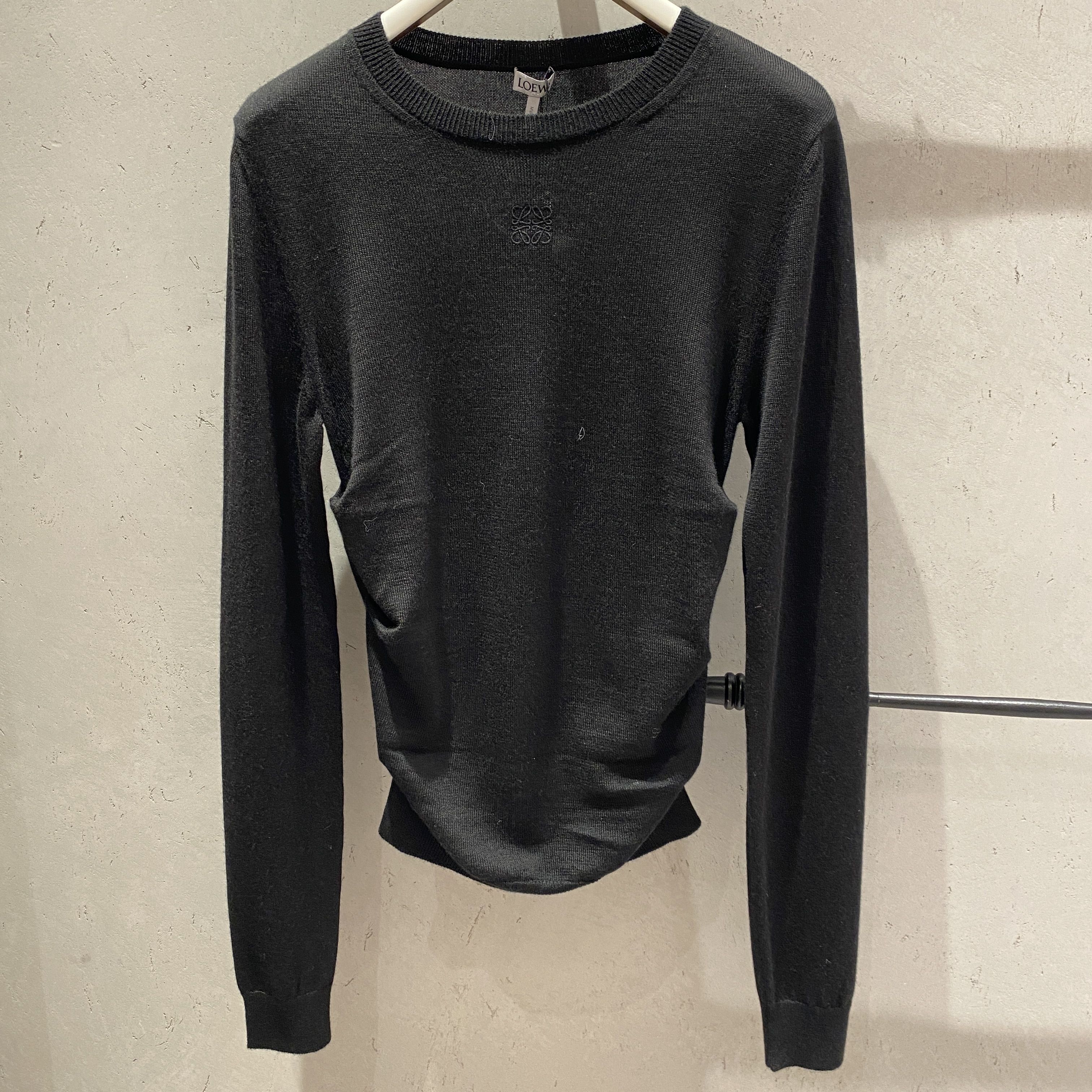 美品 LOEWE ロエベ ニットウェア セーター ブラック 黒 Sサイズ