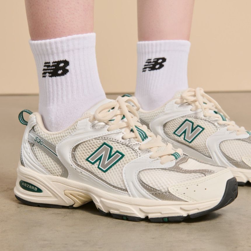 New Balance■MR530SX ■送料込 New Balance NEW BALANCE MR530SX width D WHITE GREEN