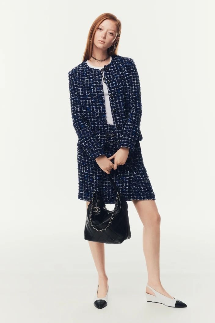 【セットアップが可愛い♡】CHANEL スカート org.jpg