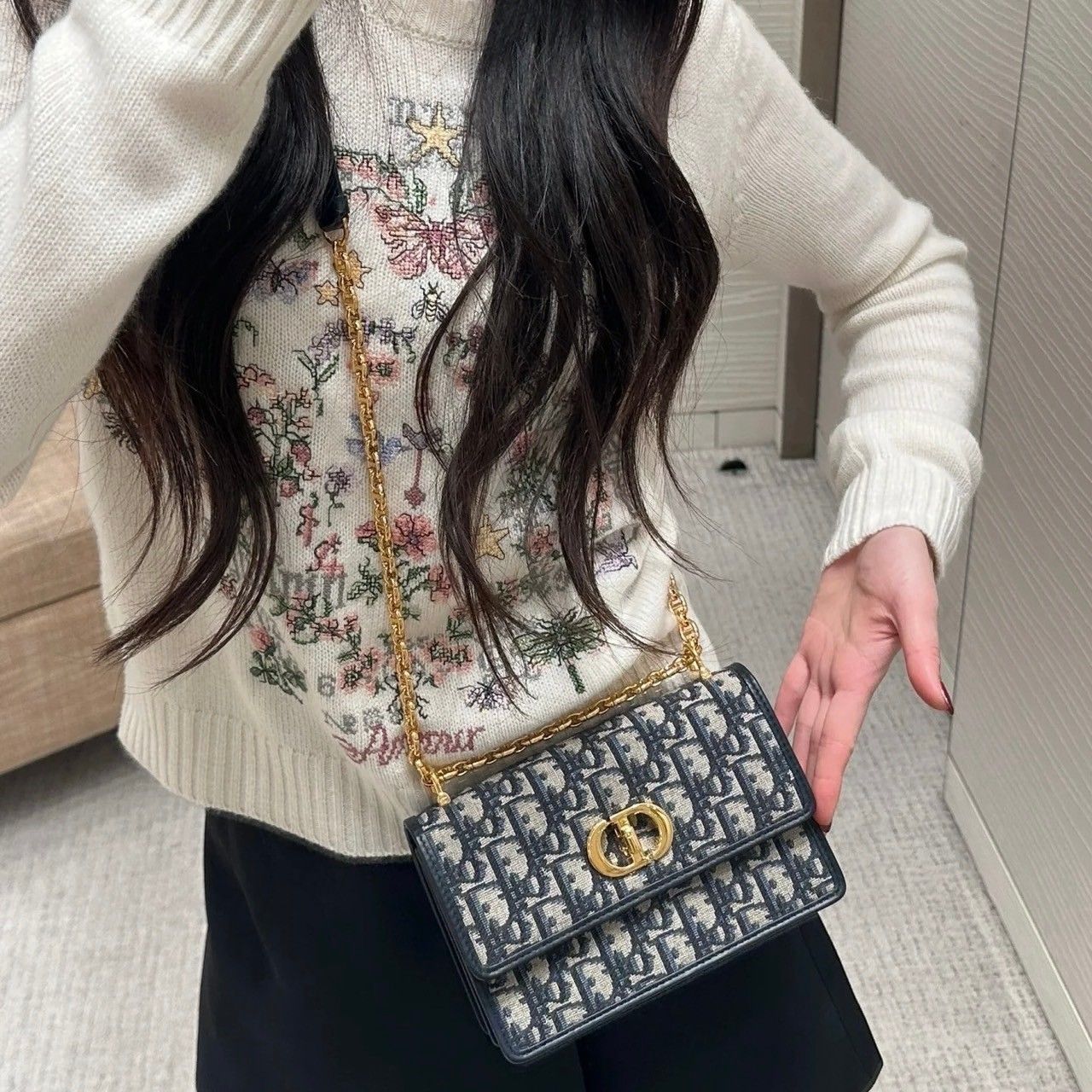 気品あふれる♡】DIOR Miss Caro ミニバッグ (Dior/ショルダー