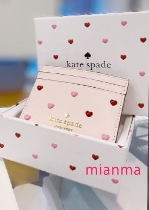 kate spade マディソン ハートスタッズ カード ホルダー BOXSET kate spade マディソン ハートスタッズ カード ホルダー BOXSET