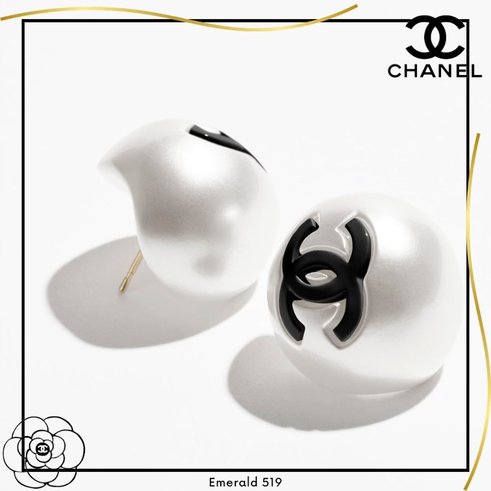 2025SS 最新作♡】CHANEL シンプル可愛い♡ピアス (CHANEL