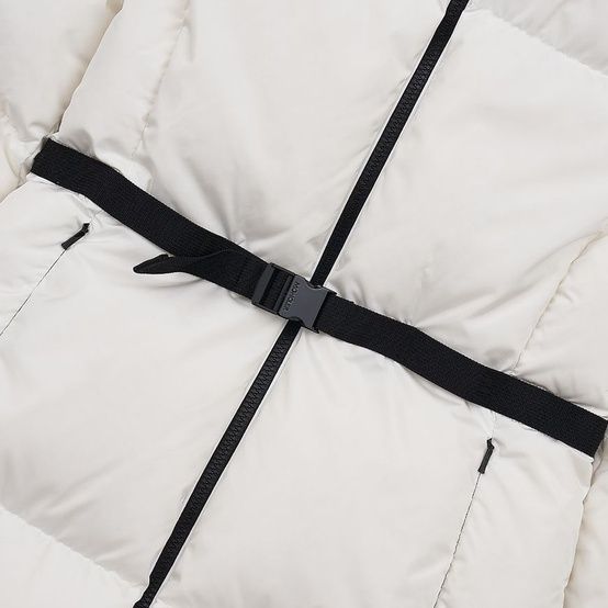 MONCLER☆SIRLI ベルテッド ダウンジャケット 3 LADIES MONCLER (モンクレール) ウエストベルト フルジップ SIRLI