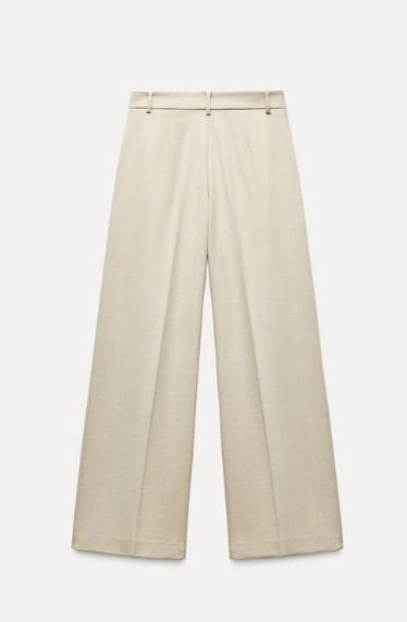 スペイン発送 ZARA クランプ付きワイドパンツ セットアップも