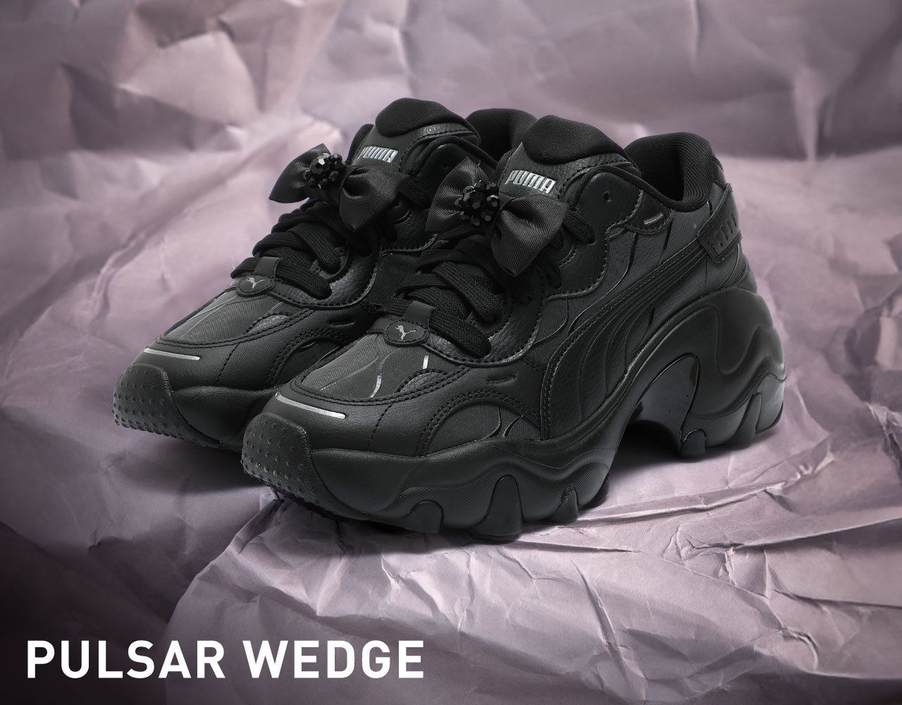 【PUMA】厚底スニーカー Pulsar Wedge Wns CN Chain /送料込 PUMA プーマ スニーカー レディース 厚底 PULSAR WEDGE CHAIN