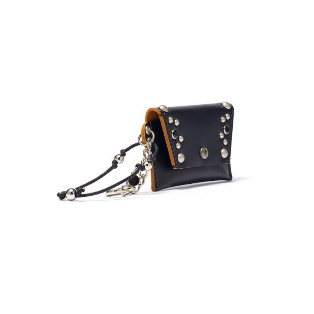 OPEN YY / オープンワイワイ】 Leather YY STUD CHAIN WALLET