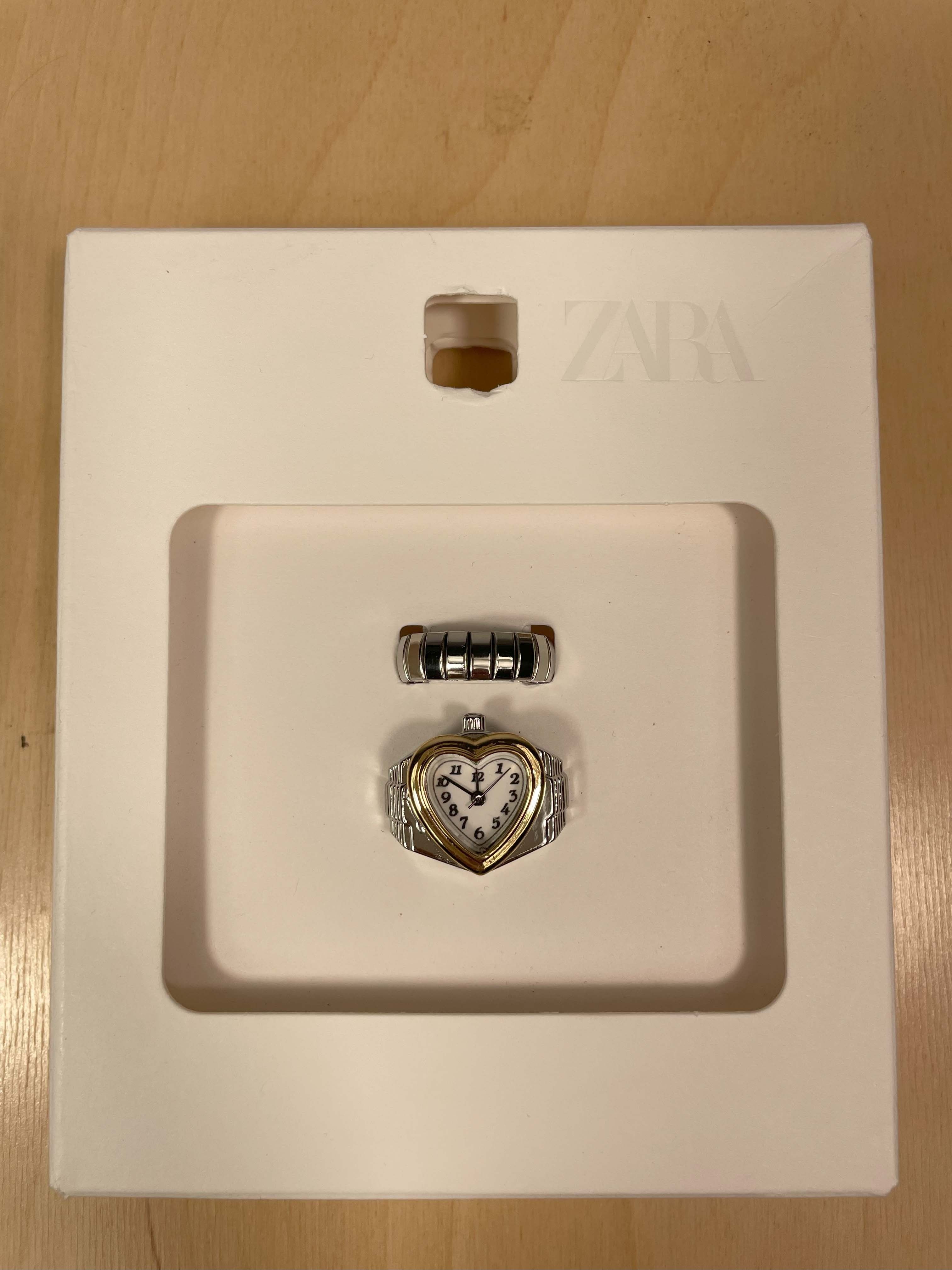 すぐ届く♪★ZARA★時計リング2個セット ZARA】時計リング2個セット 1856/037/808 (ZARA/指輪・リング