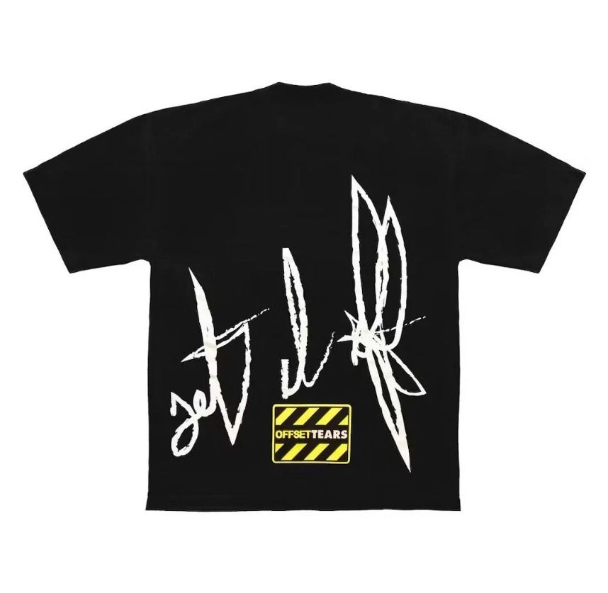 人気コラボ★Denim Tears Offset Set It Off Tシャツ オフセット 人気コラボ☆Denim Tears Offset Set It Off Tシャツ オフセット