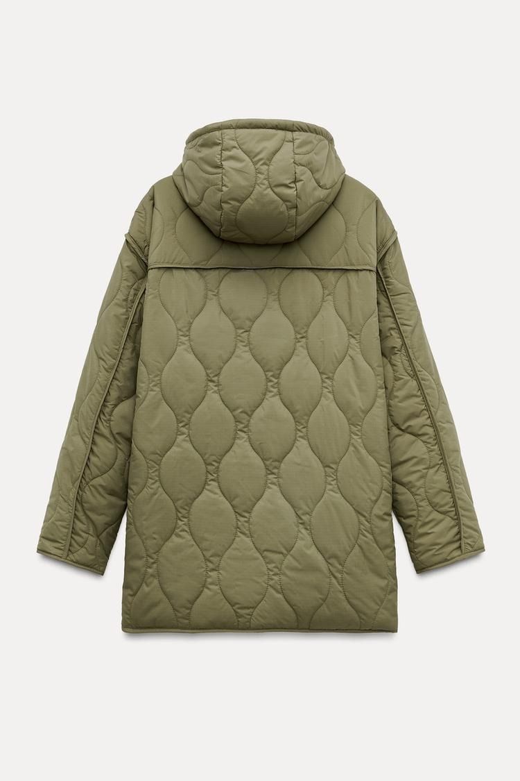 すぐ届く☆ZARA フーデッド パフジャケット (ZARA/ジャケット